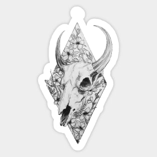 Wild Taurus Sticker